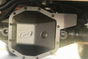 Motobilt Dana 44 Front and Rear Differential Cover Kit - Bare Steel  - JT/JL 