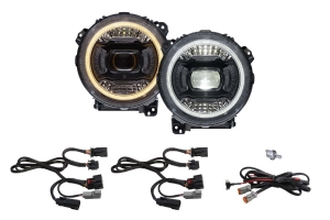 Diode Dynamics Elite LED Headlights - Pair - JT/JL