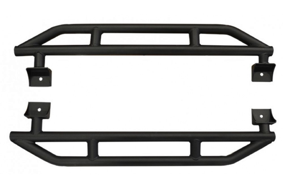 Ace Engineering Rock Slider Kit - Texturized Black - JK 2Dr