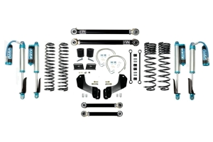 Evo Manufacturing 2.5in Enforcer Overland Stage 3 Lift Kit w/ Comp Adjuster Shocks - JT 