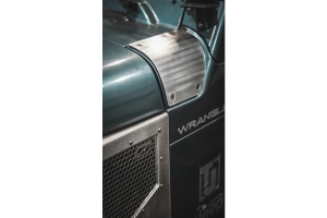 Motobilt Aluminum Cowl Armor - Bare - LJ/TJ