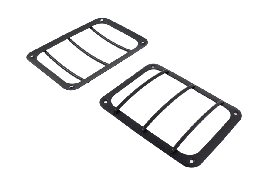Kentrol Taillight Guard Set - Textured Black  - JK 