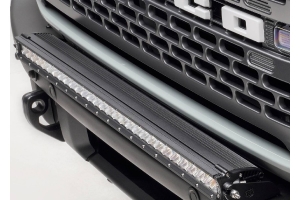 ZROADZ Front Bumper Top LED Kit - Black, Mild Steel - Bronco 2021+