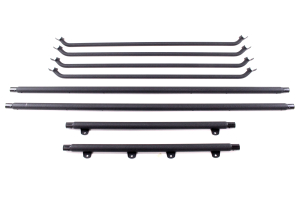 Smittybilt SRC Roof Rack Kit Black - JK 4DR