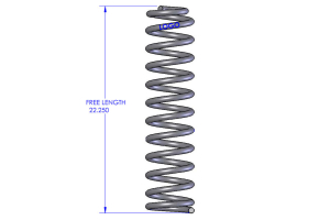 Clayton Front 5.5in Coil Springs  - TJ/LJ