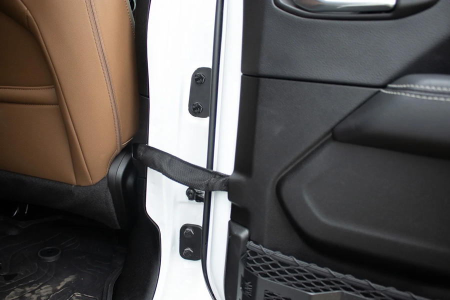 Kentrol Body Door Hinge Set - Black - JT/JL 4Dr