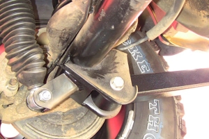 Clayton Lower Shock Relocation Kit  - TJ/ LJ