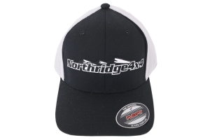 Northridge4x4 Flex Fit Black White Mesh Back L/XL