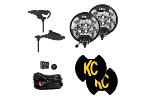 KC HiLiTES SlimLite LED Ditch Light Kit  - JT Mojave / JL 392 