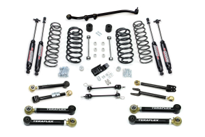 Teraflex 3in Lift Kit W/8 Flexarms Trackbar & 9550 Shocks - TJ/LJ