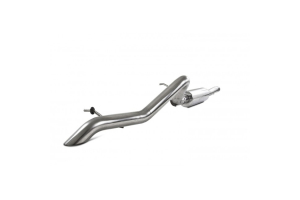 MBRP XP Series Off Road Cat Back Exhaust System T-409, Stainless Steel - JK 2DR