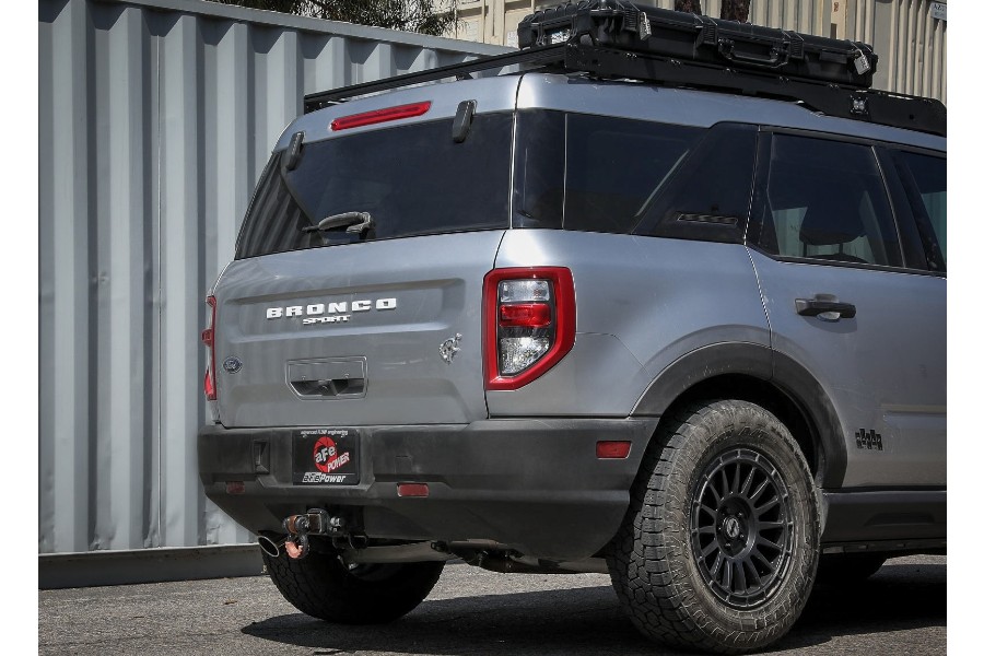 aFe POWER Vulcan Series 2.5in Axle-Back Exhaust System - Polished Tip - 2021+ Bronco Sport