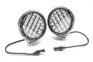 Rugged Ridge 7in Round Driving Lights - Pair