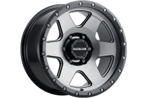 Raceline Wheels 946G Boost Series Wheels, 17x8 5x5 - Gunmetal - JT/JL/JK