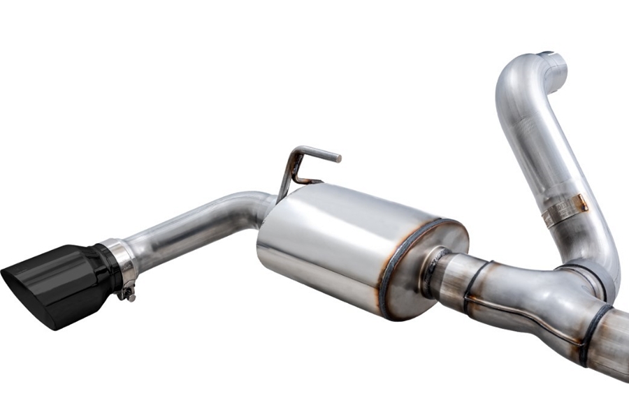 AWE Tread Edition Axleback Dual Exhaust - Diamond Black Tips - JL 3.6L/2.0L