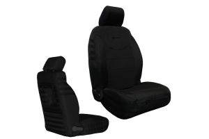 Bartact Tactical Series Front Seat Covers - Black, SRS-Compliant  - JK 2013+