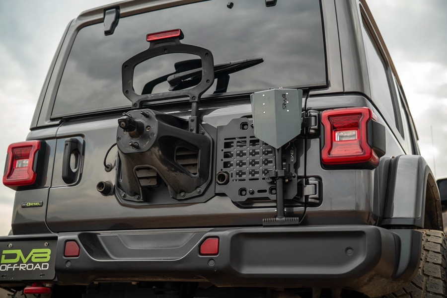 DV8 Offroad Tailgate Reinforcement Molle Panel  - JL