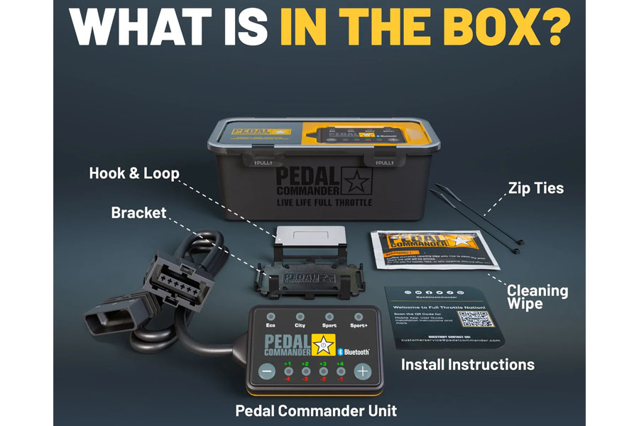 Pedal Commander Throttle Response Controller Kit - JK 3.6L/3.8L