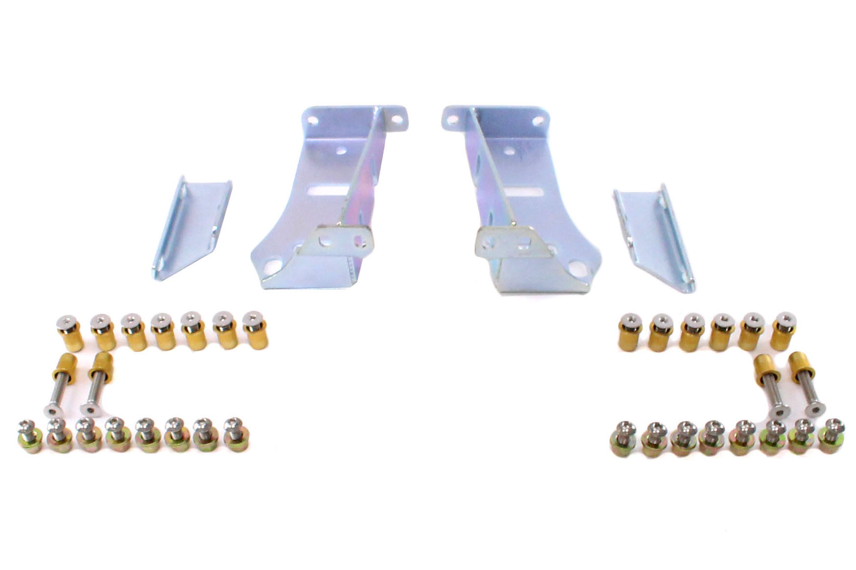 Poison Spyder Extra Wide Rear Crusher Corners Aluminum Bare - JK