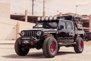 Road Armor Stealth Running Boards - Textured Black - JT