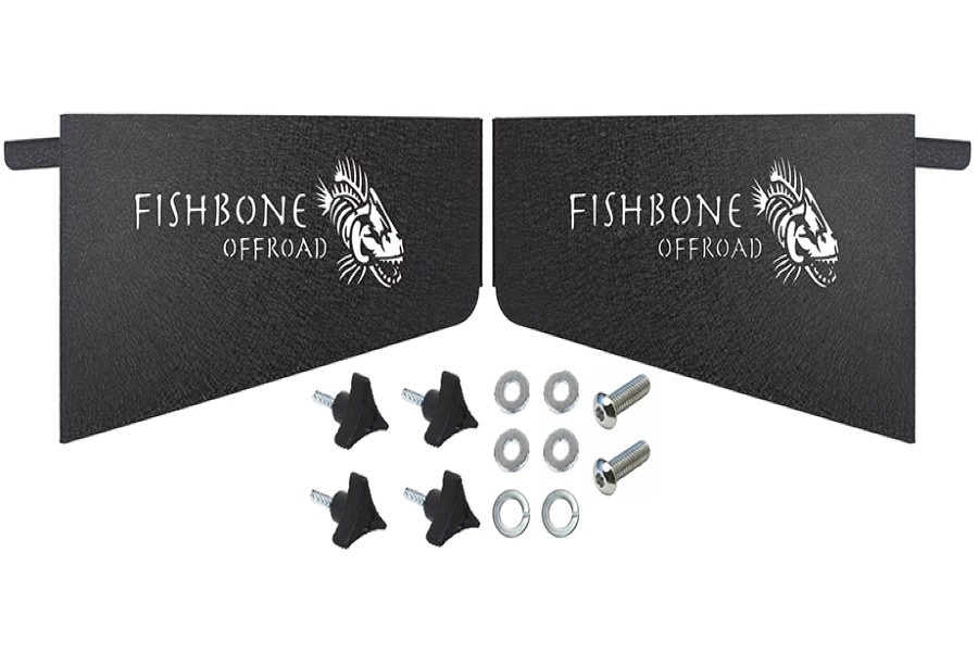 Fishbone Offroad Wheel Well Storage Bins - JL 2DR