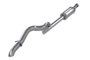 MBRP 2.5in Cat-Back Single Rear Exit Exhaust System - T304 Stainless Steel - JL 2.0L/3.6L