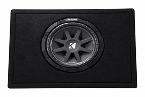 Kicker Single 10in Subwoofer Comp 4 Ohm Enclosure  
