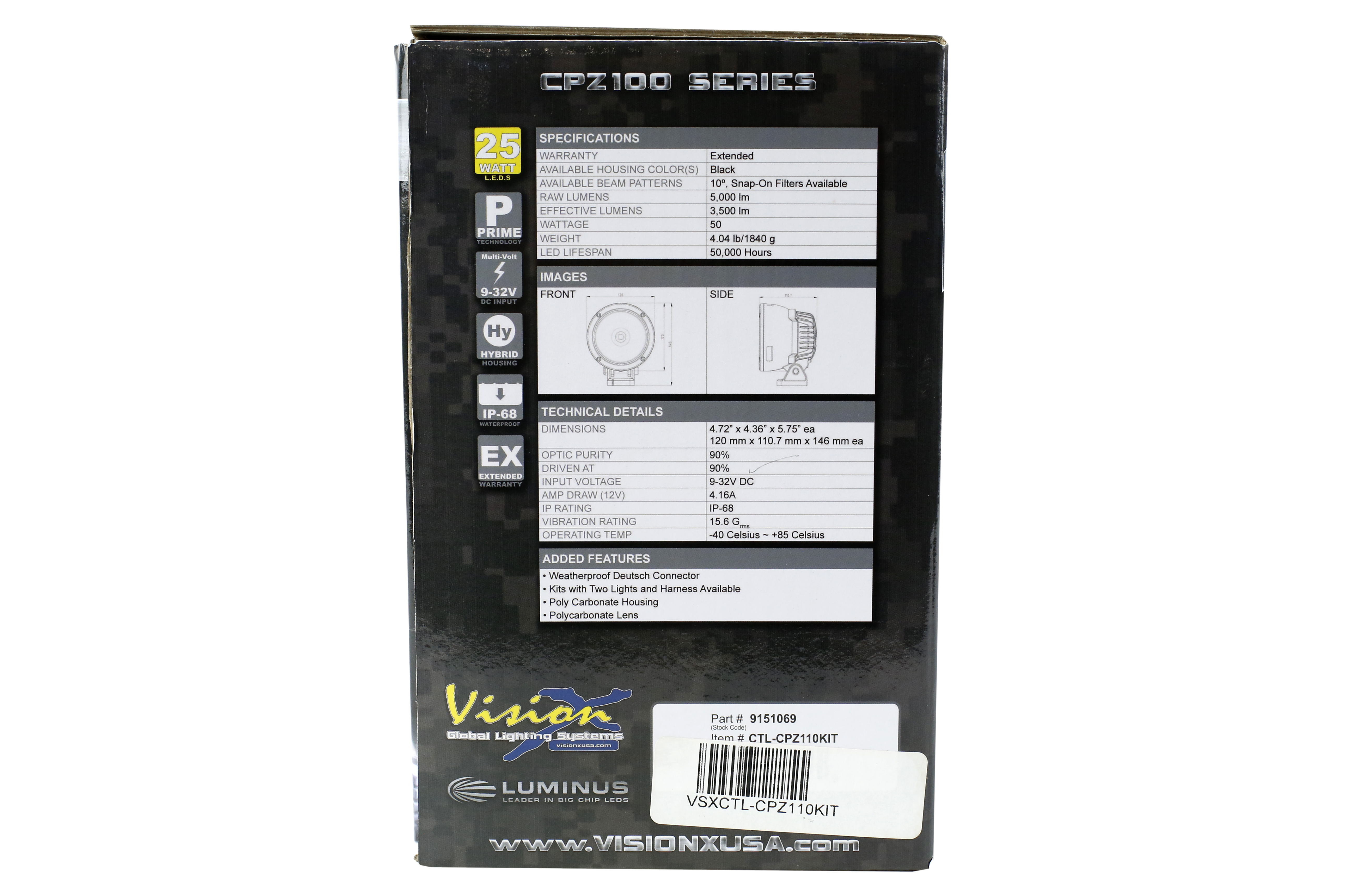 Vision X LED Light Cannon