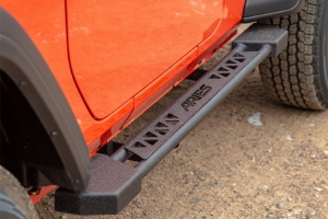 Aries Automotive Rocker Step Running Boards, Black - JL 2dr