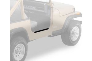 Bestop HighRock 4x4 Door Entry Guards Black - TJ/LJ