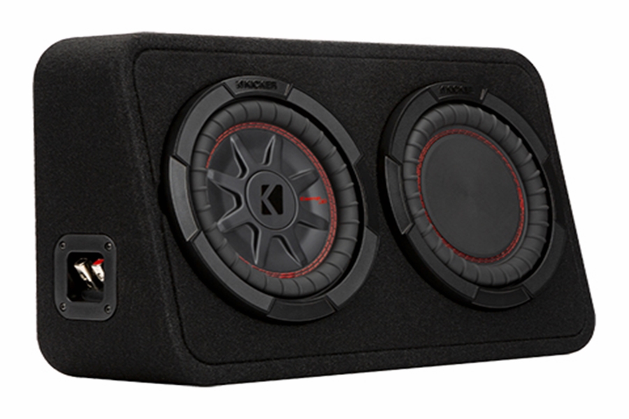 Kicker 8in CompRT 2 Ohm Subwoofer Enclosure 