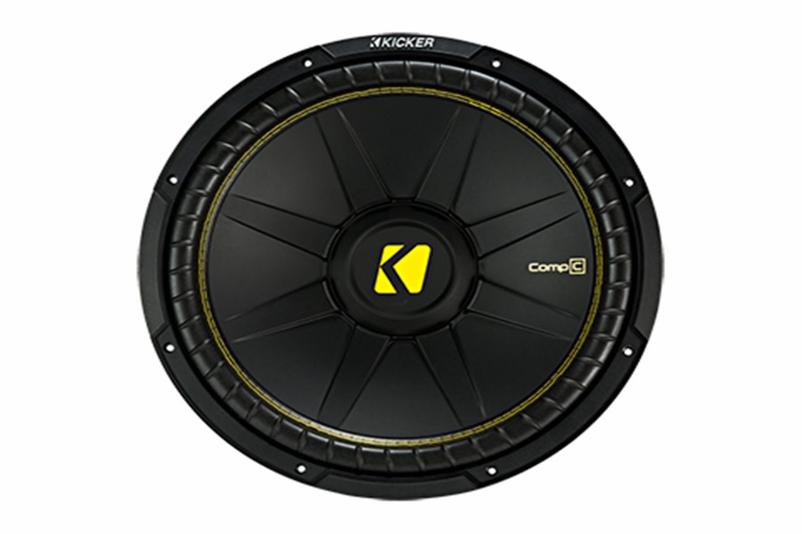 Kicker 15in CompC 4 Ohm SVC Subwoofer 
