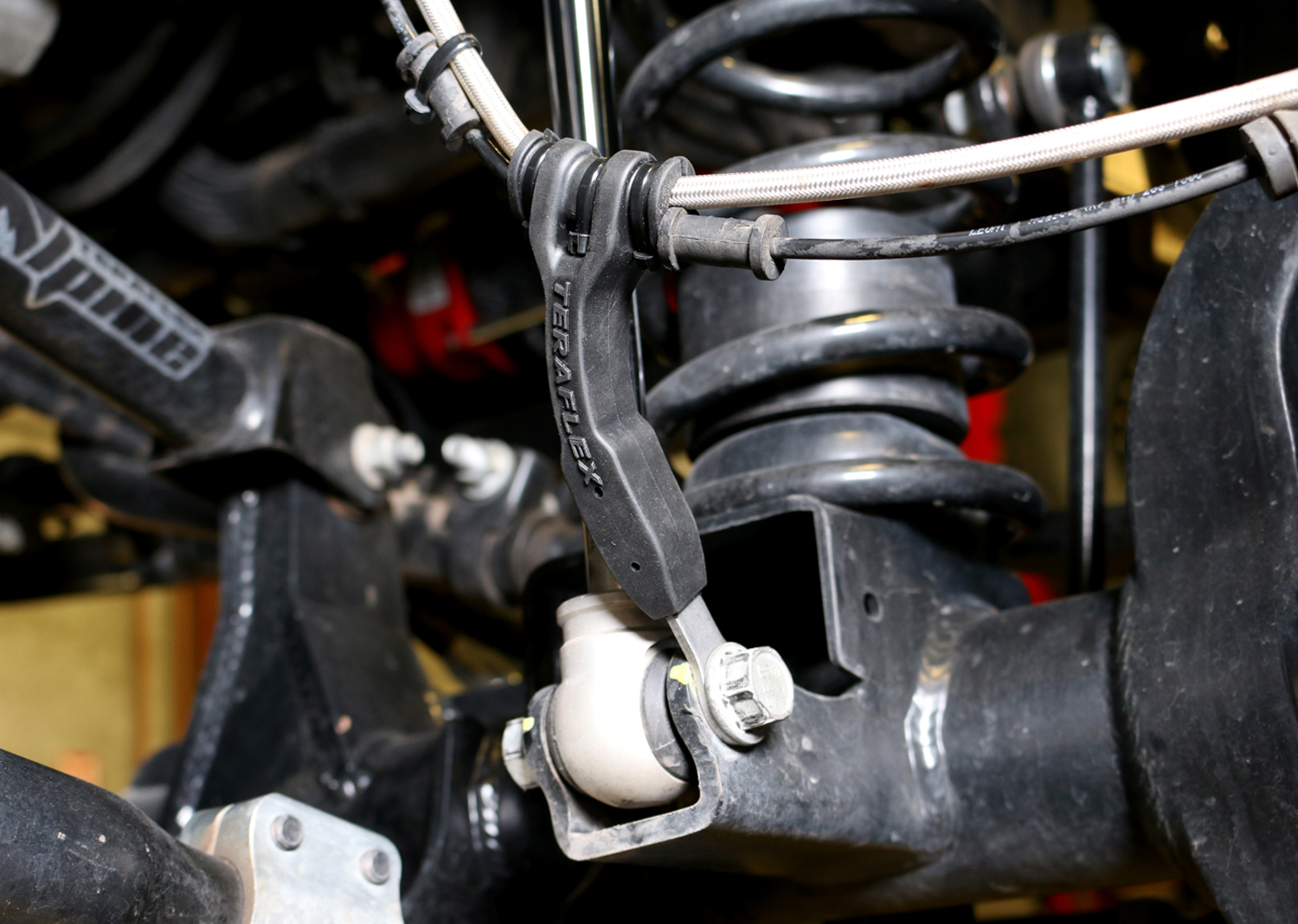 Teraflex Front Brake Line Anchor Kit