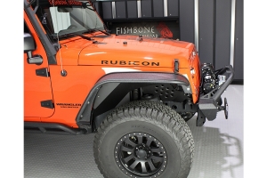 Fishbone Offroad Front and Rear Inner Fenders - Aluminum  - JK 