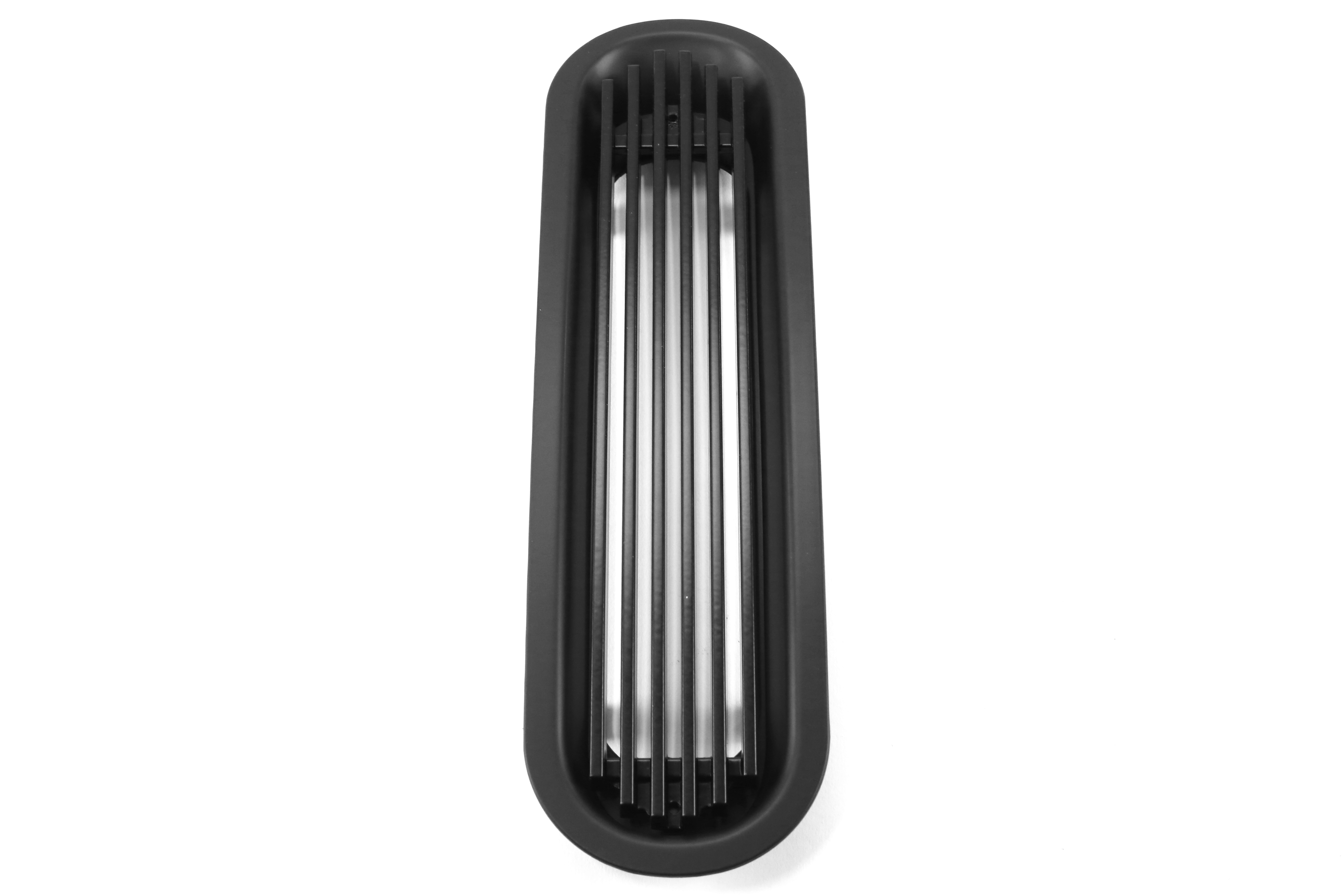 Rugged Ridge Outer Rings w/Billet Grill Inserts Black - JK