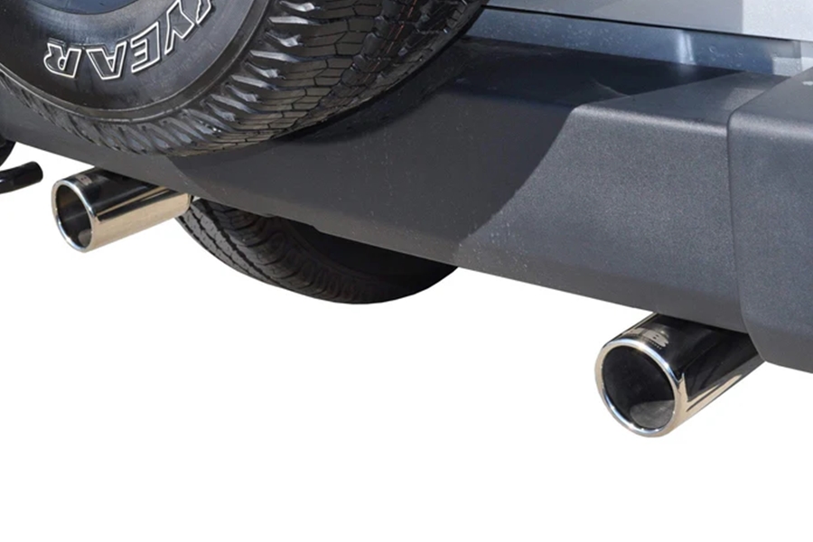 Corsa Performance dB Performance Dual Tip Axle Back Exhaust - JK