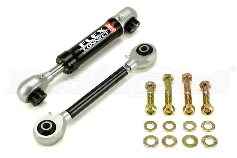 Jeep JK JKS Flex Connect Sway Bar End Link Kit Front 25in Lift - Jeep  Rubicon 2007-2018 | PAC2110