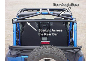 Rock Hard 4x4 Rear Bar - LJ/TJ