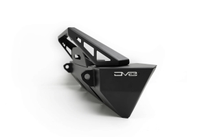 DV8 Offroad FS-25 Stubby Front Bumper w/ Plated Bull Bar - JT/JL/JK