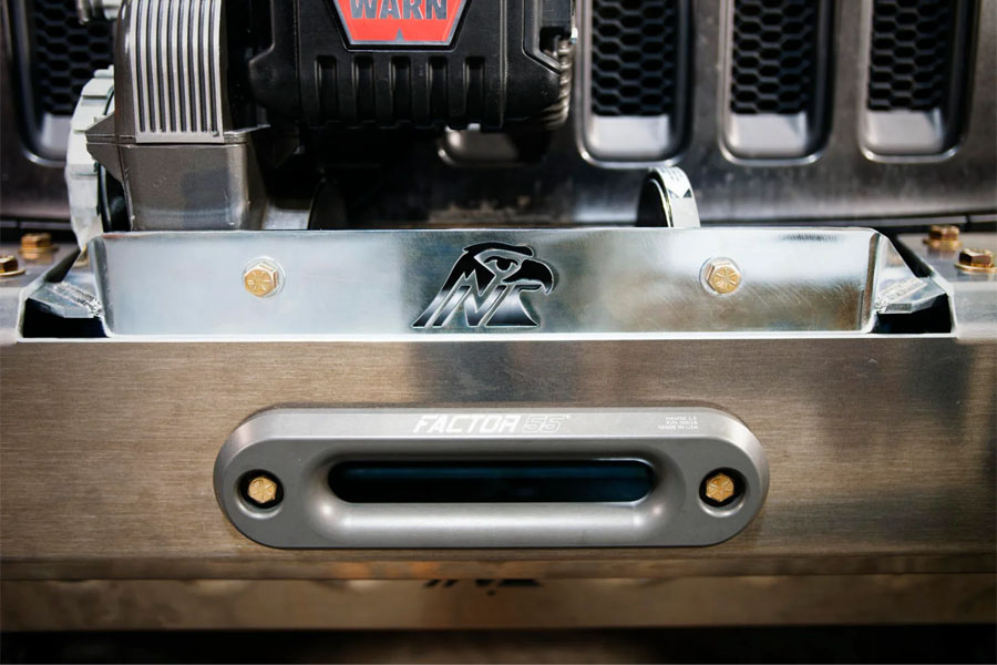 Next Venture Motorsports 8274 Aluminum Front Bumper Only - Bare - JL/JT