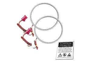 Oracle LED Surface Mount Headlight Halo Kit - White - TJ