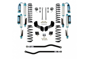 EVO Manufacturing 2.5in Enforcer Overland PLUS Stage 1 Lift Kit w/ King 2.5 Shocks - JL 