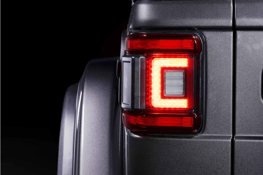 Morimoto XB LED Low Profile Tail Lights - Red Lens - JL