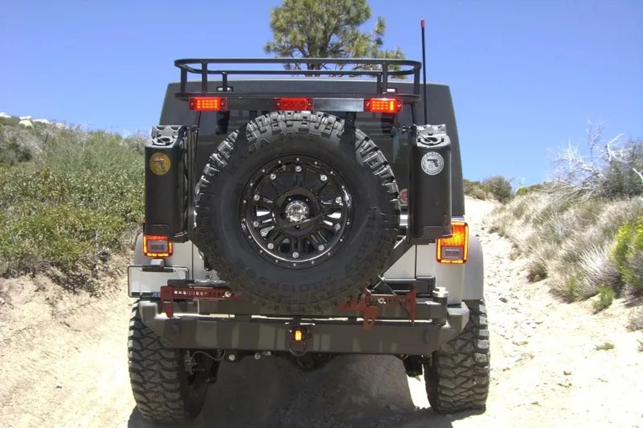Rock Hard 4x4 Rock Rack Cargo Basket - JK/TJ/LJ/YJ/CJ