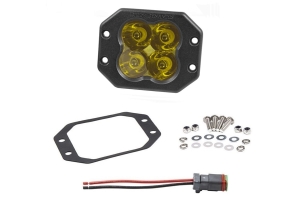 Diode Dynamics SS3 Sport Flush Mount LED Pod - Yellow Spot