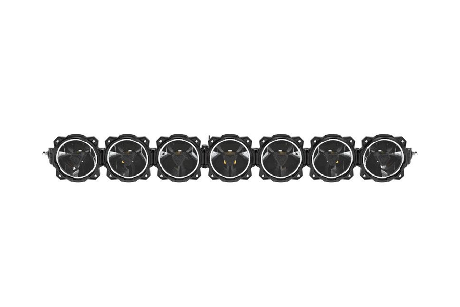 KC HiLiTES Threaded Bumpstop 45in Gravity Titan LED Light Bar (7-Light)