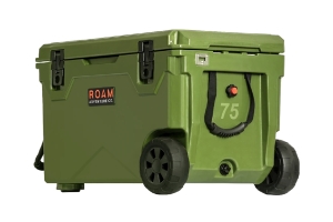 Roam Rolling Rugged Cooler, 75qt - OD Green