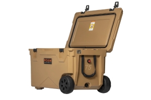 Roam Rolling Rugged Cooler, 75qt - Tan