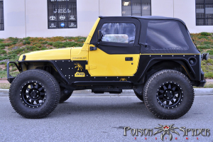 Poison Spyder Crusher Corners w/ 3in DeFender Flares Aluminum  - TJ