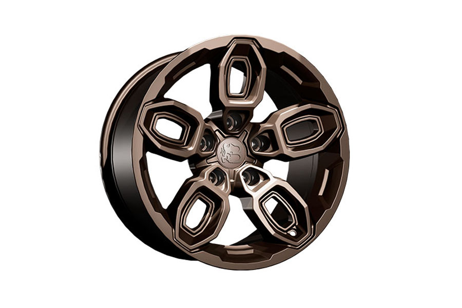 Bawarrion Bee 17x9 5x5 4mm Wheel - Bronze w/ Bronze Logo - JL/JT/JK